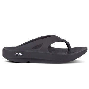 OOFOS Black Women's Sandals Size 9